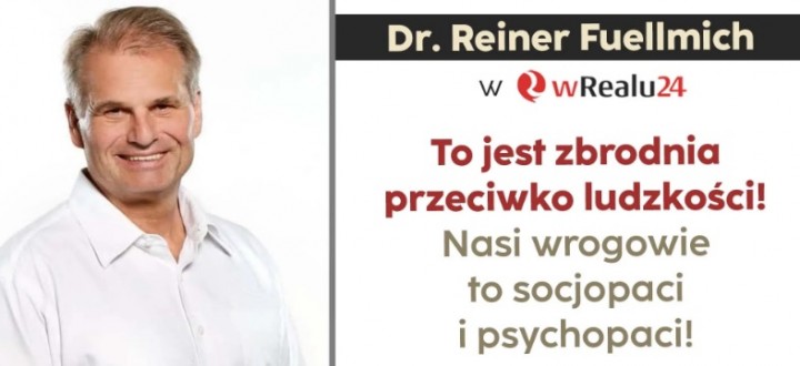 Dr. Reiner Fuellmich w wywiadzie dla TV wRealu24